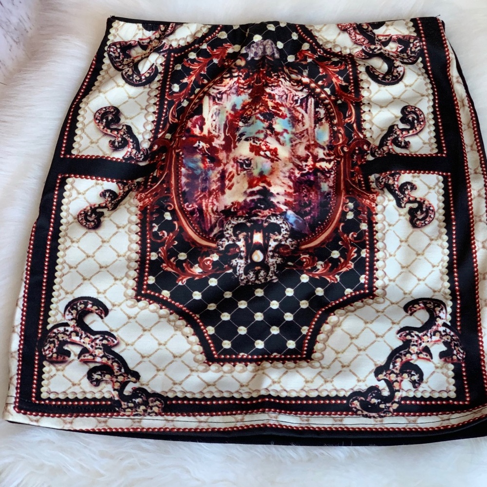 Vintage Pattern Skirt
